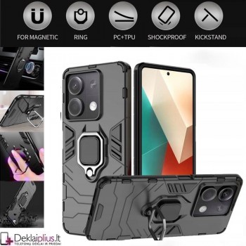 Sustiprintas dėklas 4in1 - juodas (Xiaomi Redmi Note 13 5G) Sustiprintas dėklas 4in1 - juodas (Xiaomi Redmi Note 13 5G)